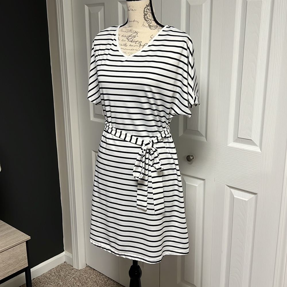 Casual striped dress for any occasion. Never worn.